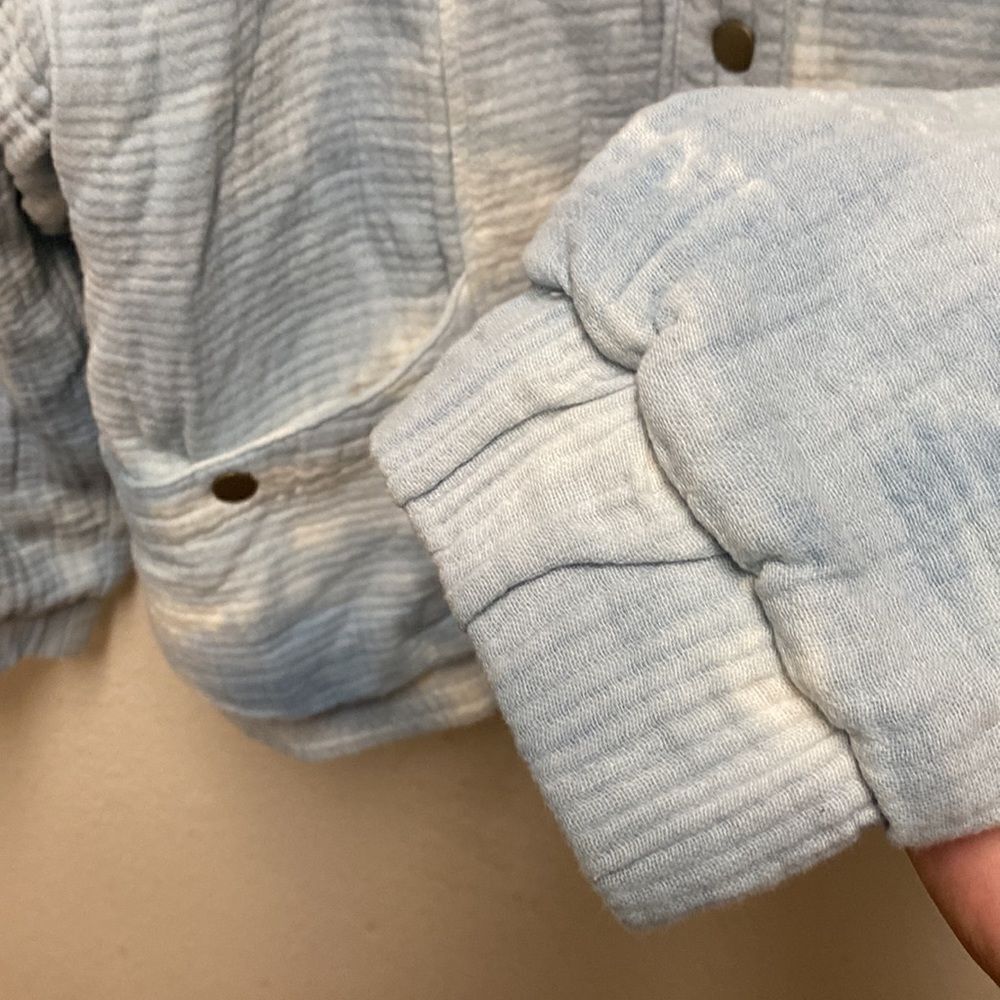 Universal Thread Tie Dye Bomber Jacket Large - Picture 5 of 6